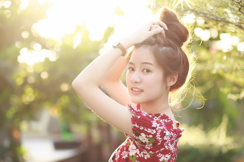 5 hot girl đẹp nhất Thái Lan và thời trang tóc đáng học hỏi - 16