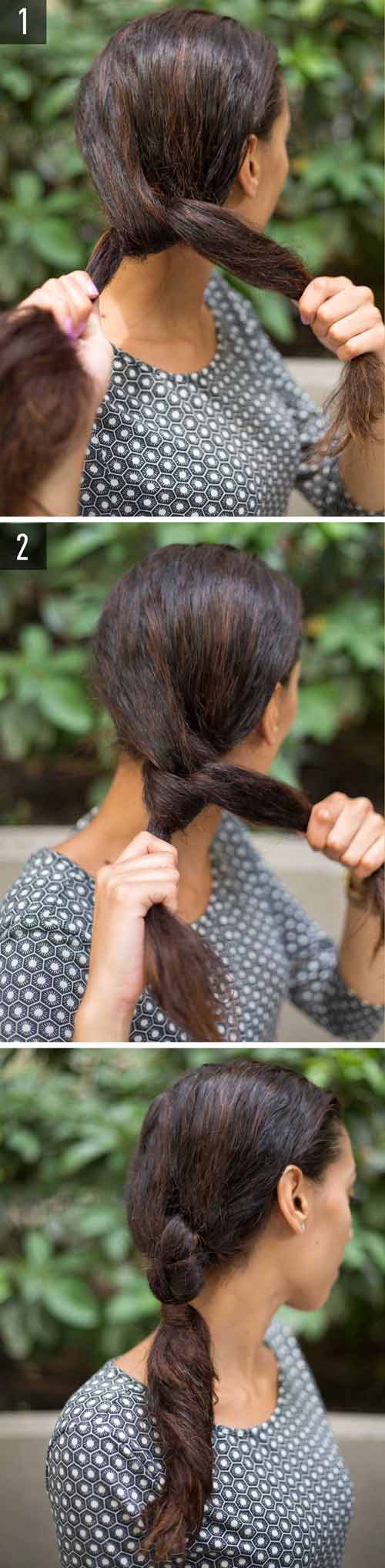 Description: 15 kiểu tóc siêu đơn giản cho nàng biến tấu mỗi ngày một mốt - 6