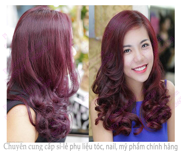 Màu đỏ tím đang trở thành trend ngại gì mà không thử ngay 11 kiểu tóc
