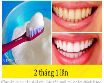 Những mẹo làm trắng răng hiệu quả tại nhà
