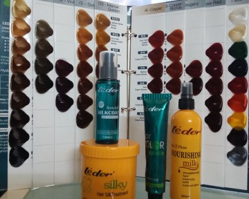 Bảng màu thuốc nhuộm chuyên nghiệp Leder 54 màu