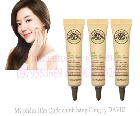 Kem Trị Mụn The Face Shop - New clean face spot corector