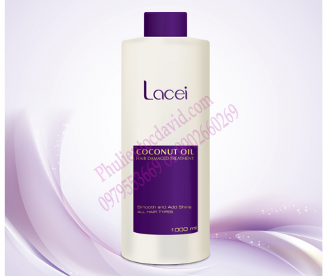Kem ủ tóc tinh chất dầu dừa LACEI 1000ml (hấp dầu dừa Lacei)