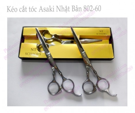 Kéo cắt tóc Asaki Nhật Bản 802-60