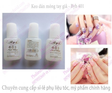 Keo dán móng tay giả Byb 401