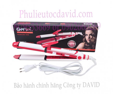 Máy làm tóc 3 in 1 Gemei (Termaxx)