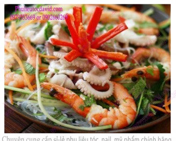 Miến trộn hải sản