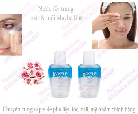 Nước tẩy trang mắt và môi Maybelline