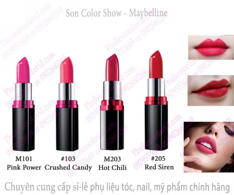 Son Maybelline Color Show