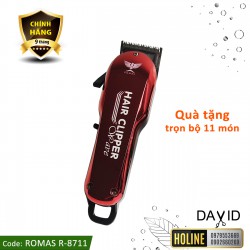 Tông đơ cắt tóc Romas R8711 Red